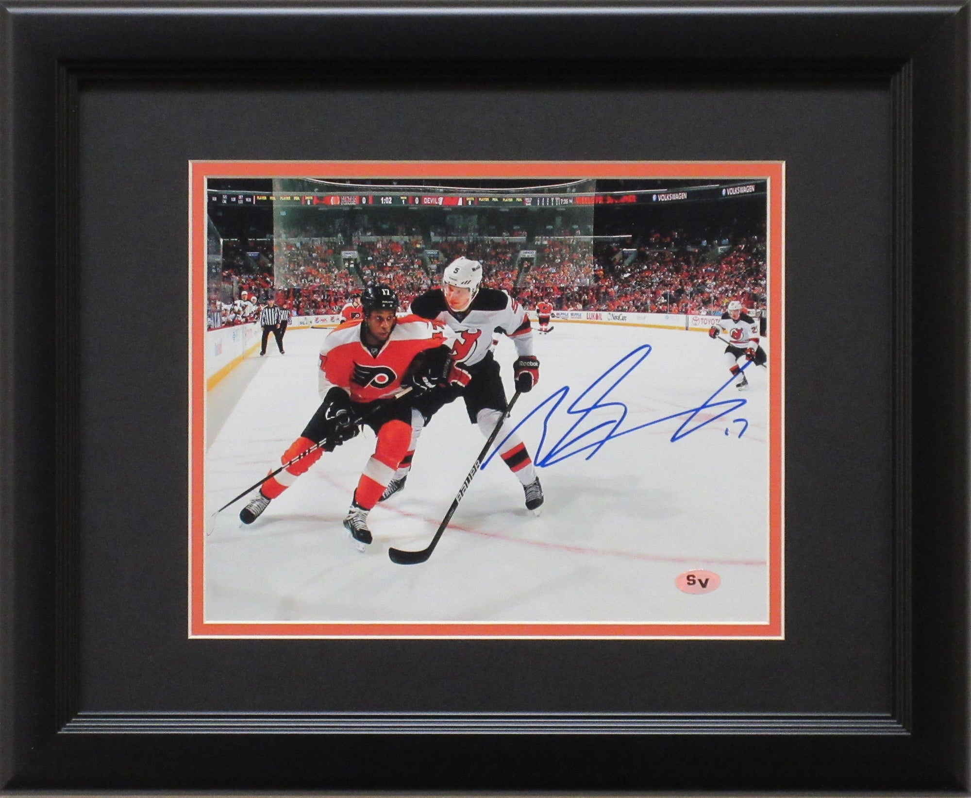 Wayne Simmonds Philadelphia Flyers Autographed 8x10 Photo Framed