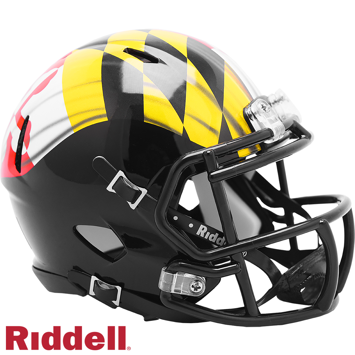 Maryland Terps Speed Mini Football Helmet #8058783