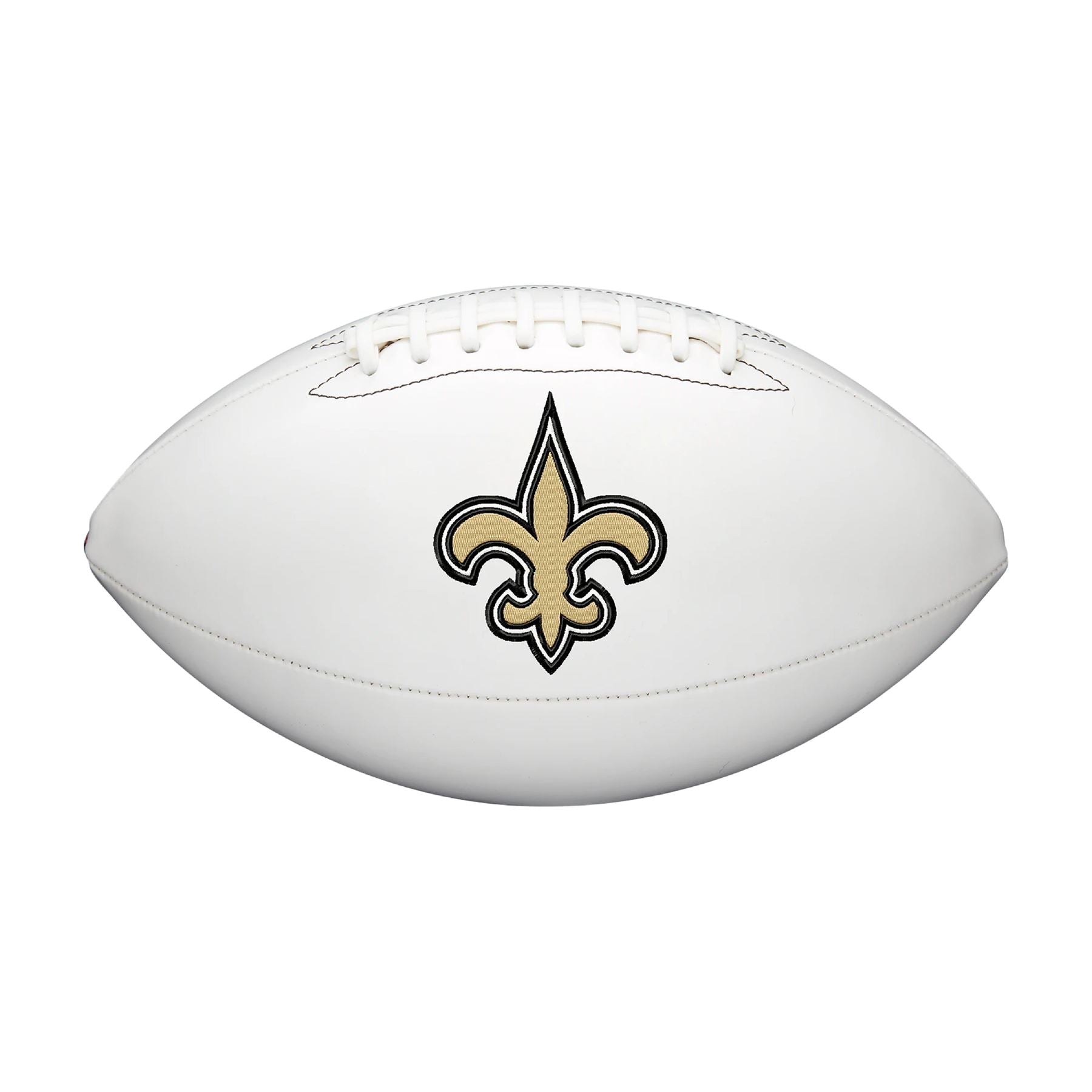 New Orleans Saints Embroidered Logo Autograph Edition Football