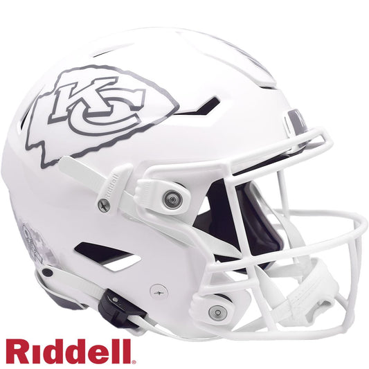 Kansas City Chiefs 2024 Salute to Service Riddell SpeedFlex Authentic Football Helmet