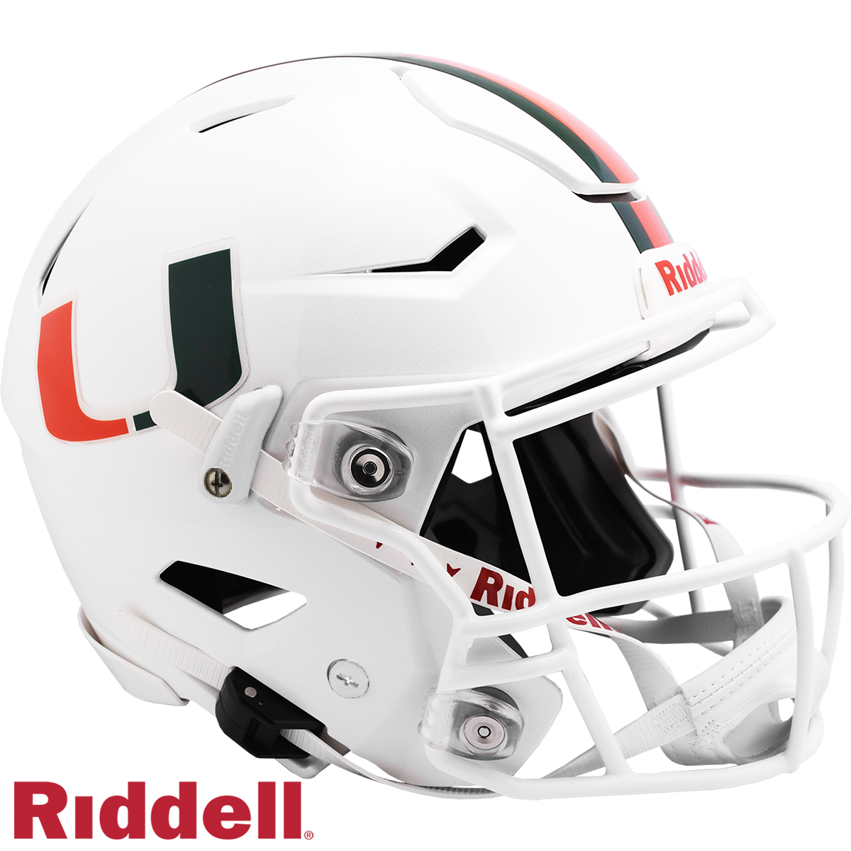Miami Hurricanes Primary F/S SpeedFlex Football Helmet