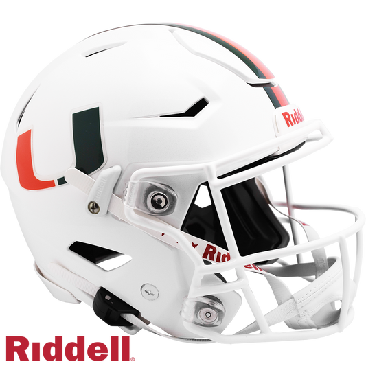 Miami Hurricanes Primary F/S SpeedFlex Football Helmet