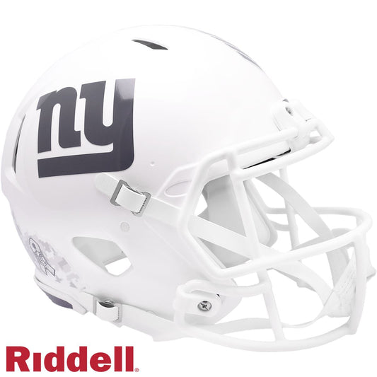 New York Giants 2024 Salute to Service Riddell Speed Authentic Football Helmet