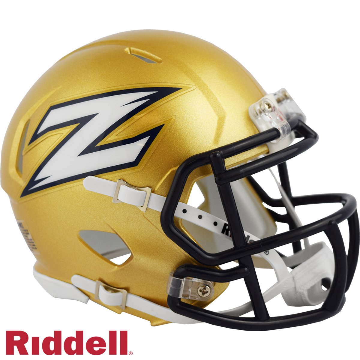 Akron Gold Speed  Mini Football Helmet