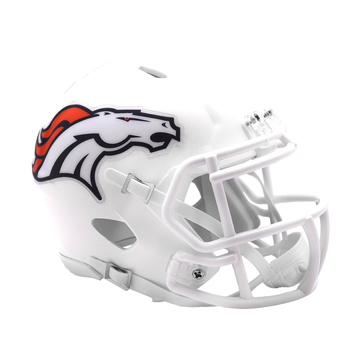 DENVER BRONCOS Riddell 2024 On-Field Alternate Speed Mini Football Helmet