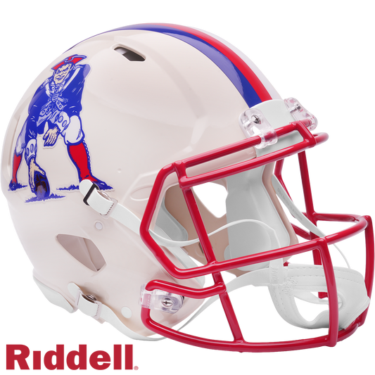 New England Patriots Retro Speed F/S Authentic Football Helmet