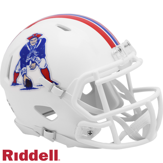 New England Patriots T/B(82-89) Speed Mini Football Helmet
