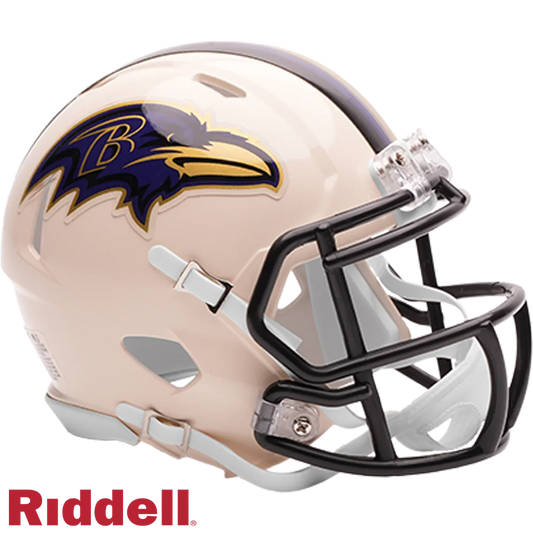 Baltimore Ravens Retro Speed Mini Football Helmet