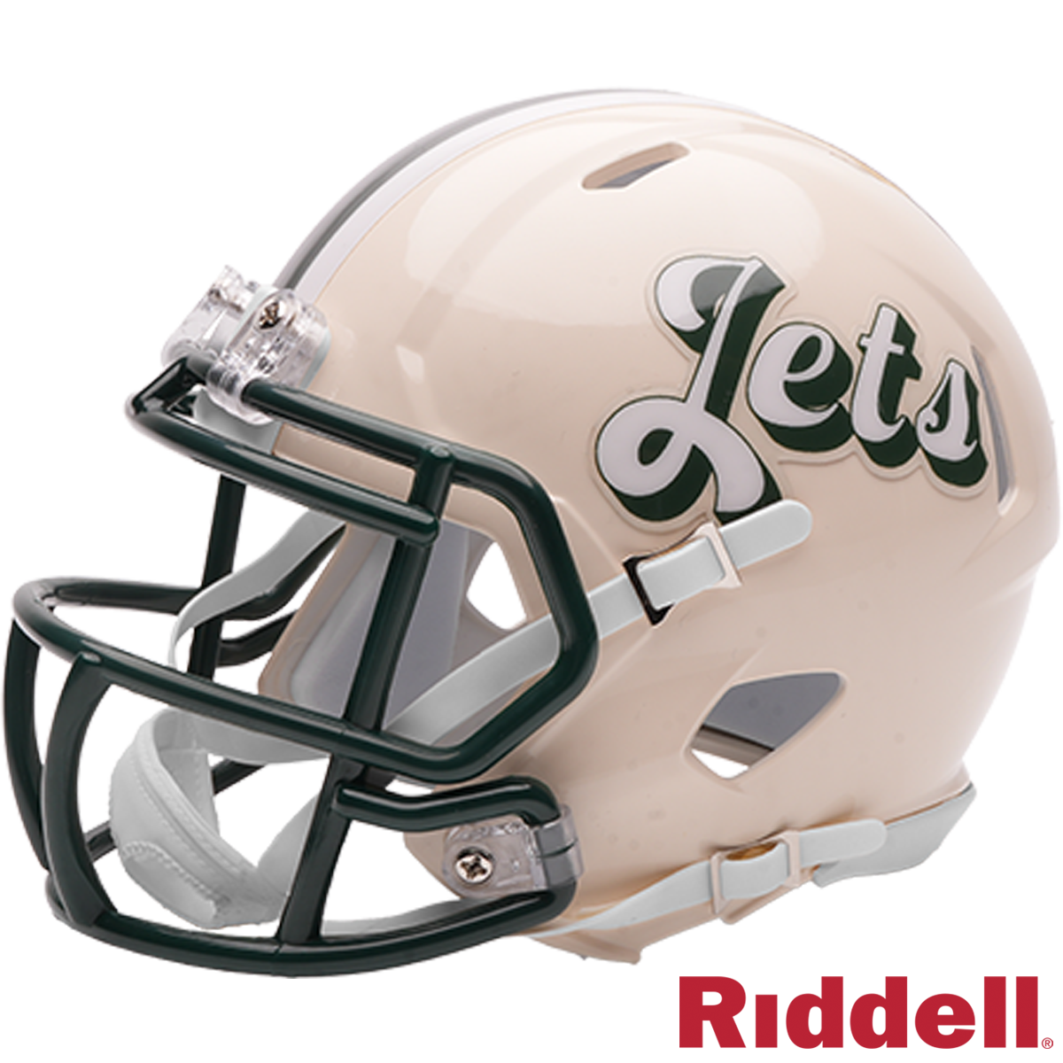 New York Jets Retro Speed Mini Football Helmet