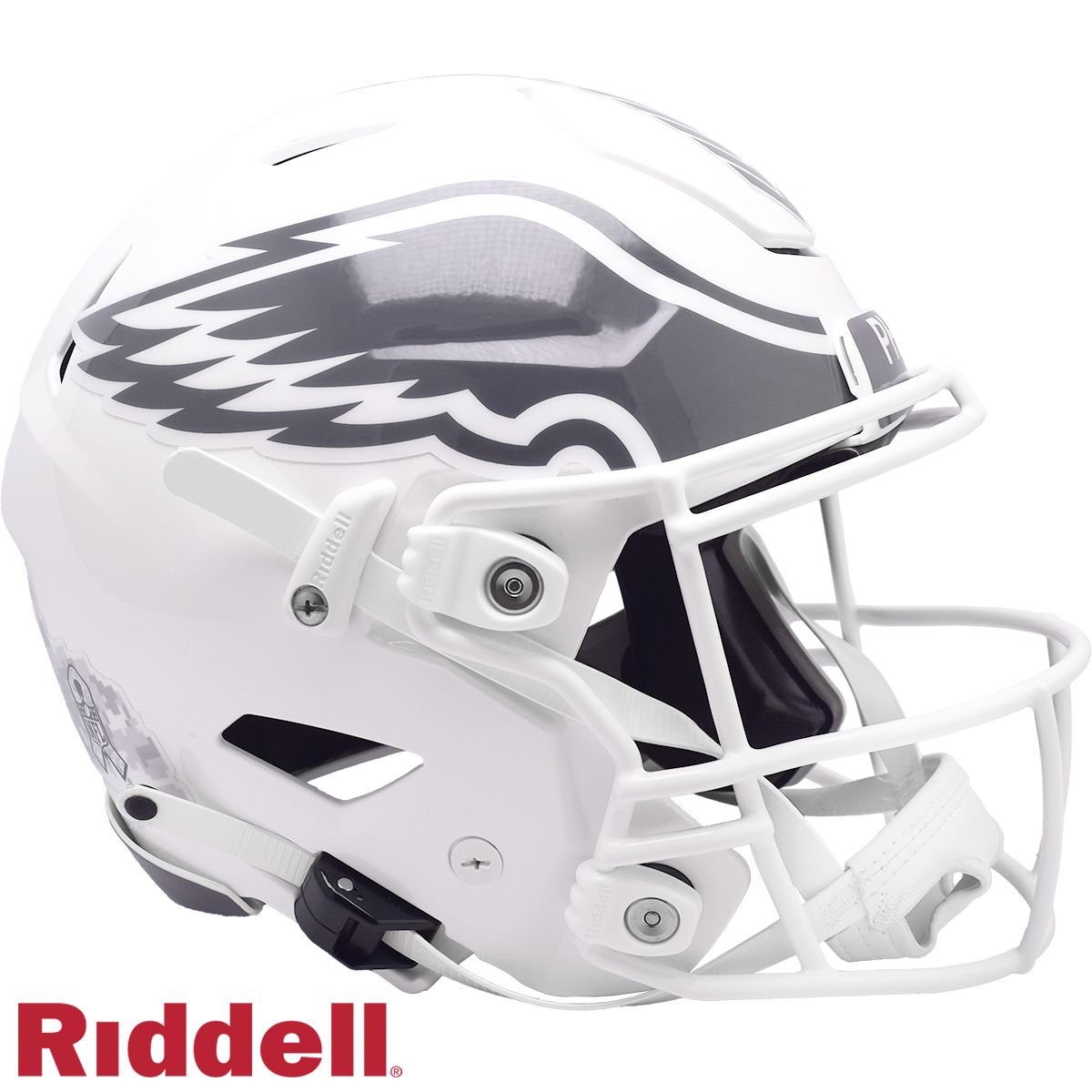 Philadelphia Eagles 2024 Salute to Service Riddell SpeedFlex Authentic Football Helmet