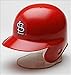 St. Louis Cardinals Mini Baseball Batting Helmet - with display stand