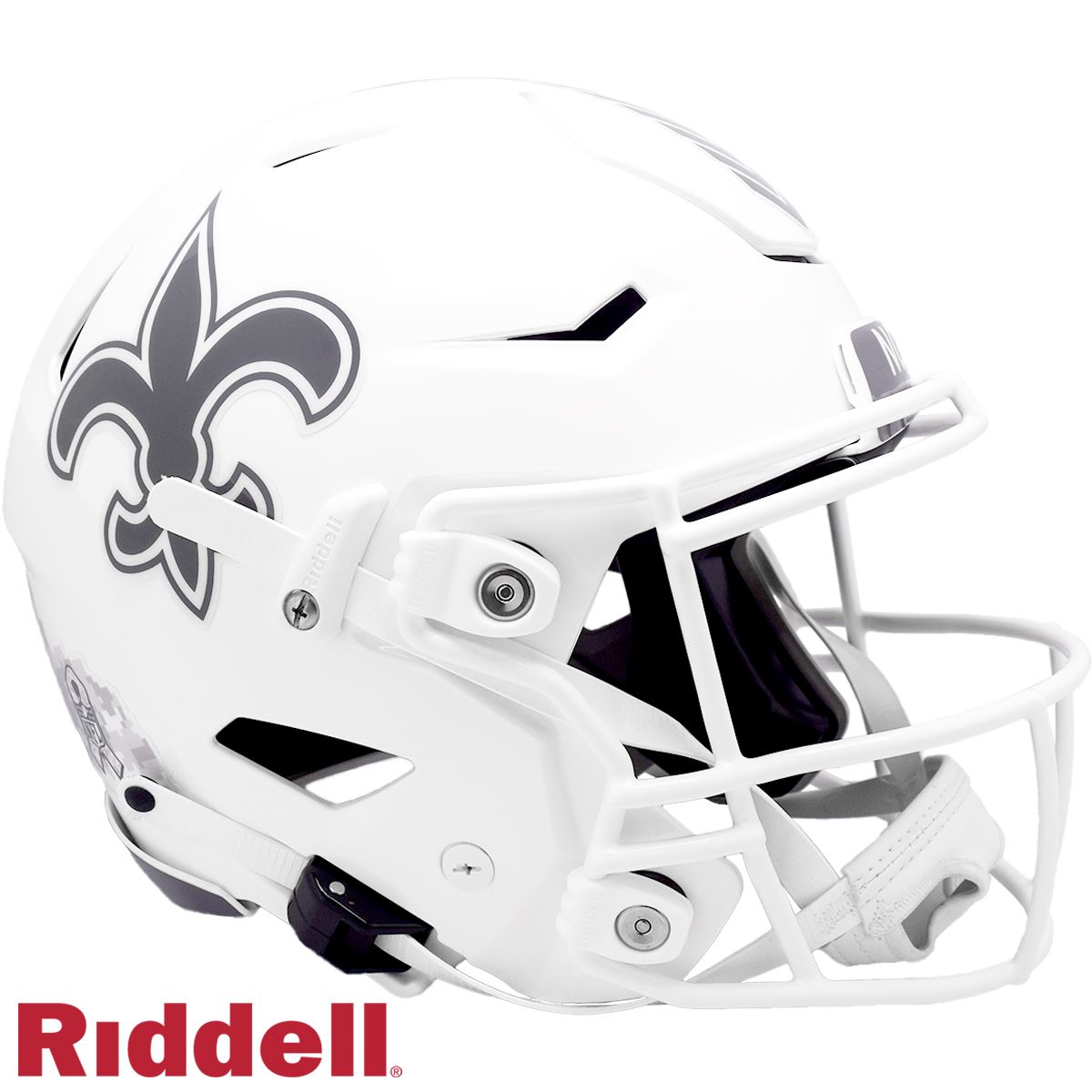 New Orleans Saints 2024 Salute to Service Riddell SpeedFlex Authentic Football Helmet