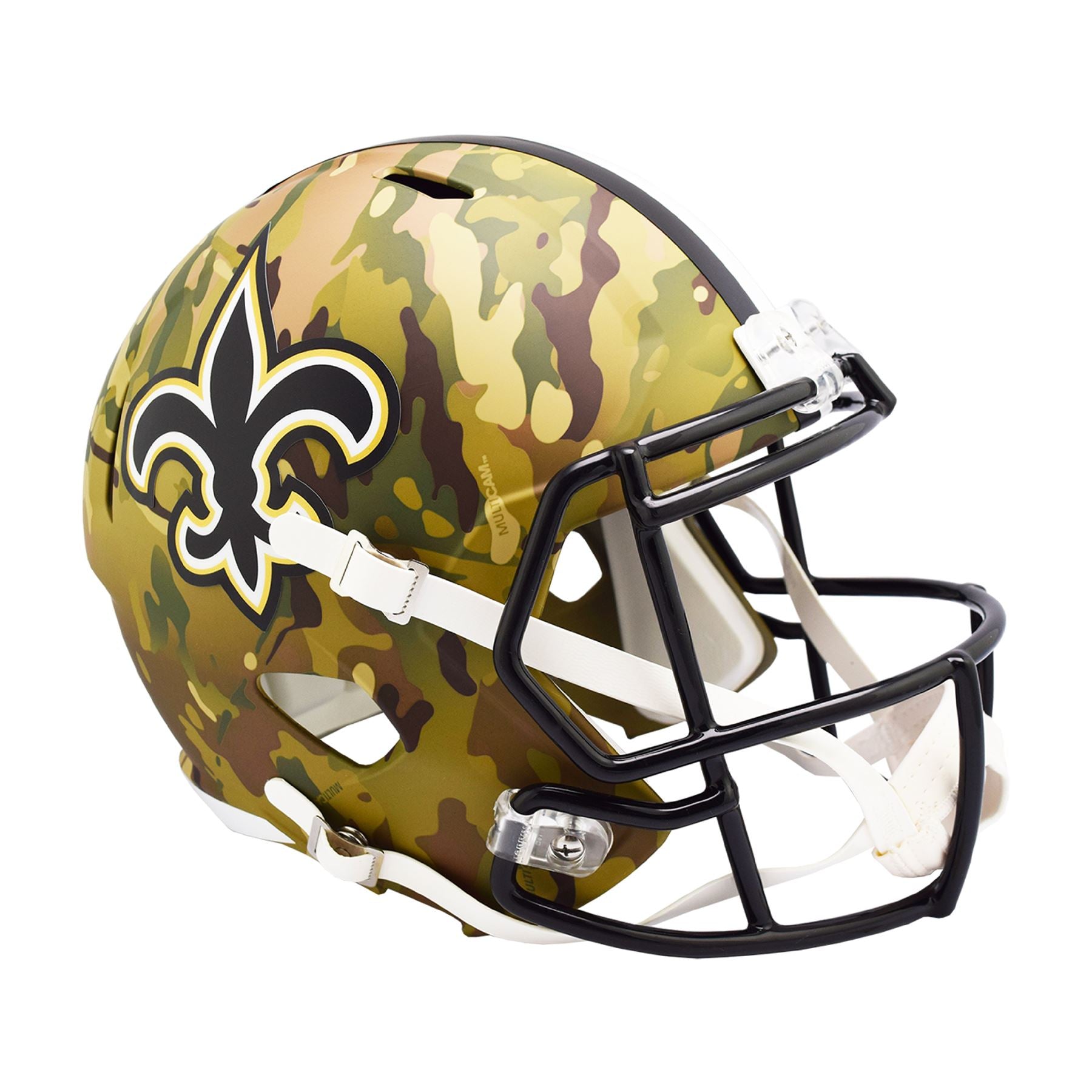 New Orleans Saints CAMO Full Size Replica Football Helmet