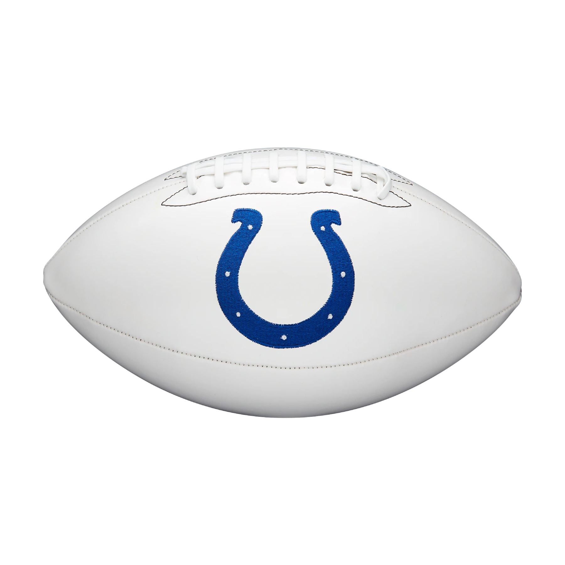 Indianapolis Colts Embroidered Logo Autograph Edition Football