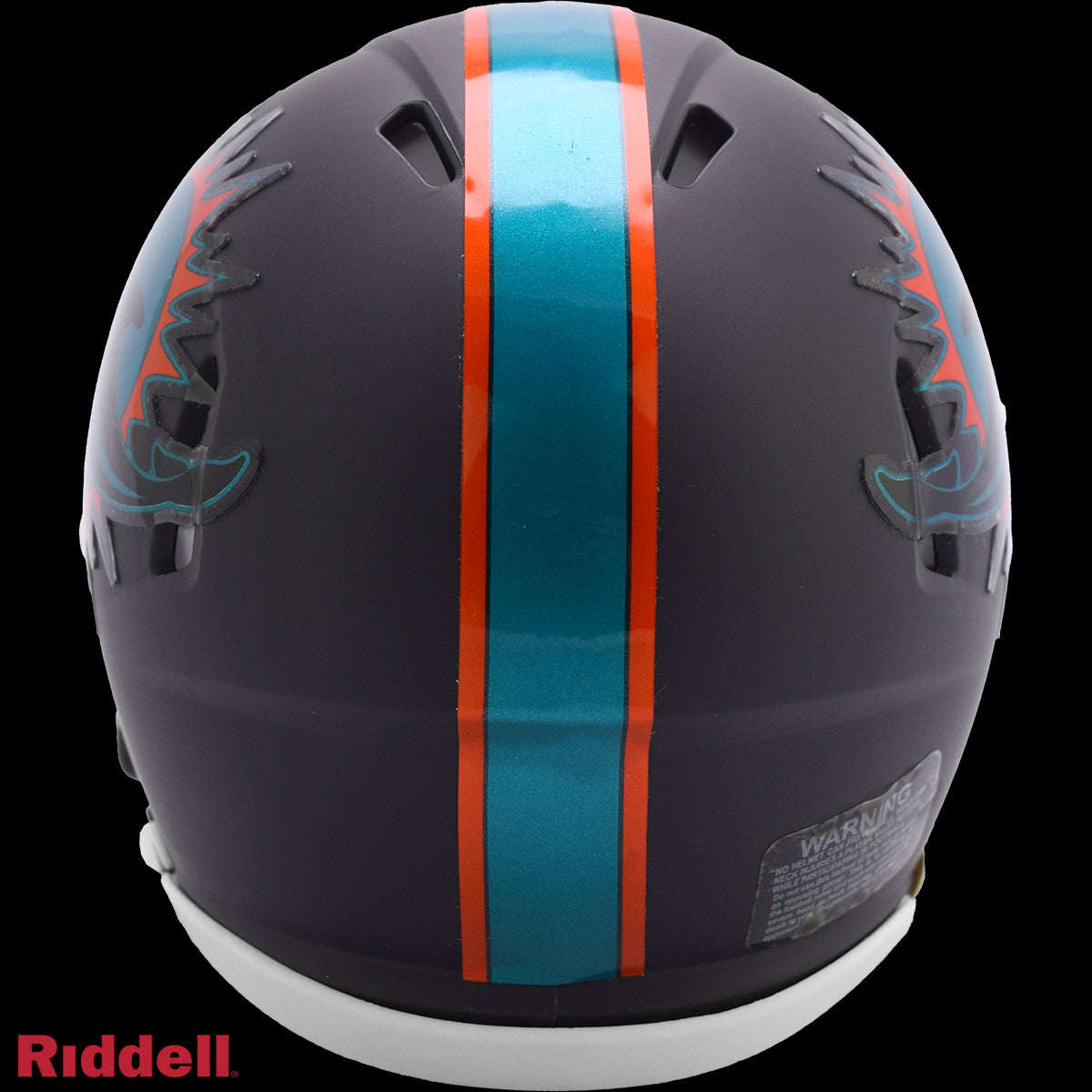 Miami Dolphins Riddell Rivalry Speed Mini Helmet NFL