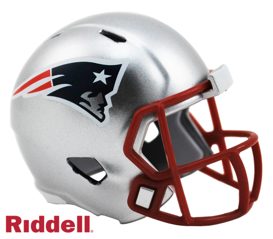 New England Patriots Speed Pocket Pro Football Helmet