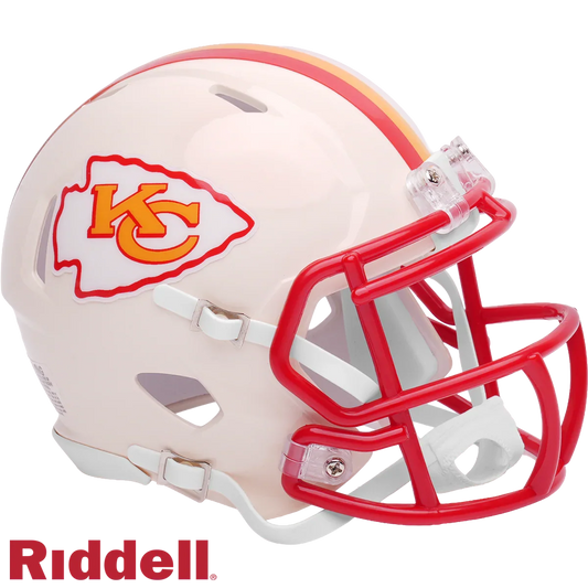Kansas City Chiefs Retro Speed Mini Football Helmet