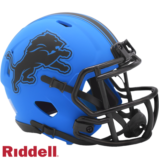 Detroit Lions Rave Speed Mini Football Helmet