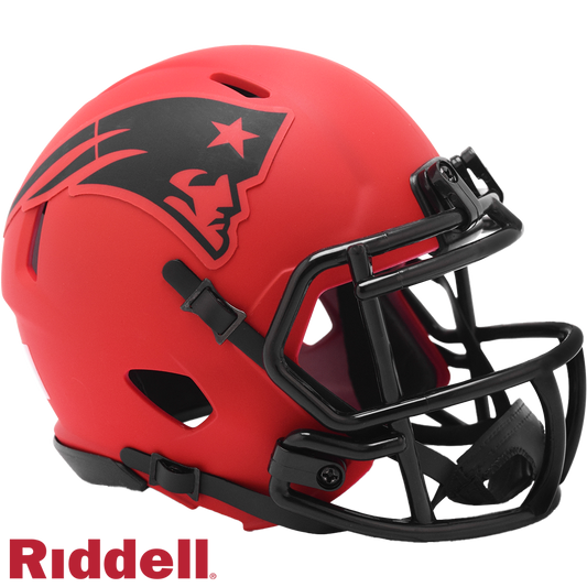 New England Patriots Rave Speed Mini Football Helmet