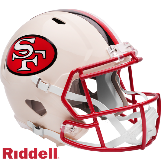 San Francisco 49ers Retro Speed F/S Replica Football Helmet