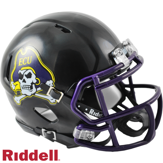 East Carolina Pirates Black Mini Football Helmet