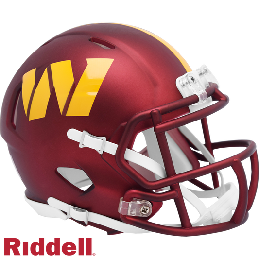 Washington Commanders Primary Speed Mini Football Helmet