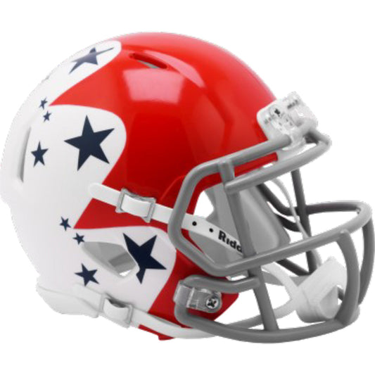 Air Force Red, White and Blue Limited Edition Mini Speed Football Helmet