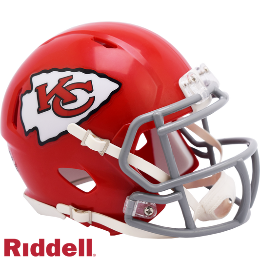 Kansas City Chiefs T/B(63-73) Speed Mini Football Helmet