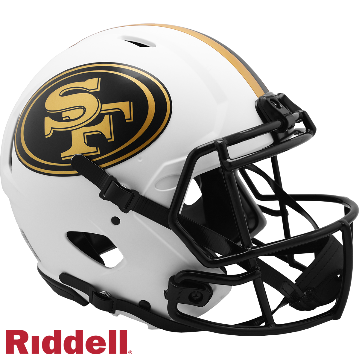 San Francisco 49ers LUNAR Full Size Authentic Football Helmet