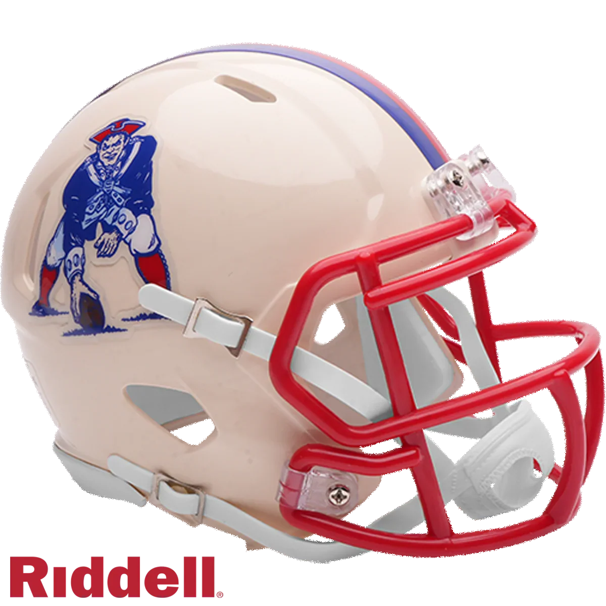 New England Patriots Retro Speed Mini Football Helmet