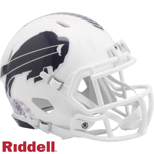 Buffalo Bills 2024 Salute to Service Riddell Speed Mini Football Helmet