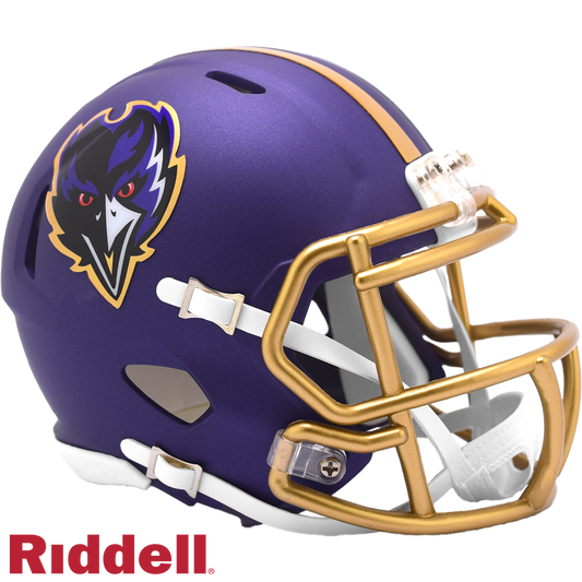 Baltimore Ravens OFA24 Speed Mini Football Helmet