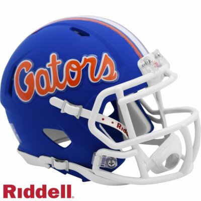 Florida Gators Matte Blue Mini Football Helmet