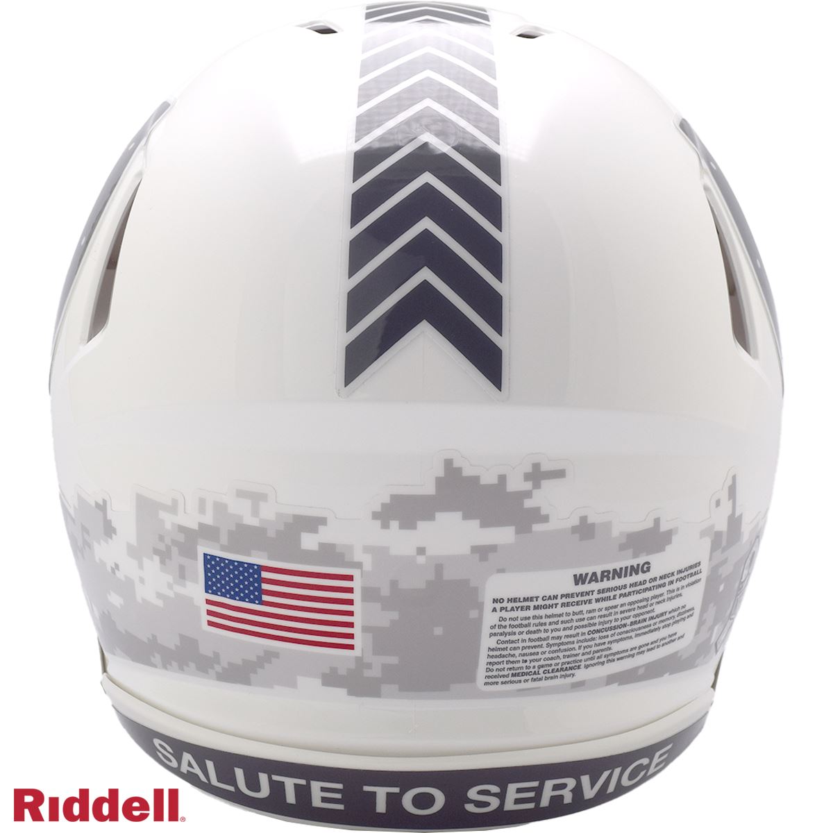 Dallas Cowboys 2024 Salute to Service Riddell Speed Authentic Football Helmet