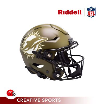Miami Dolphins STS22 F/S SpeedFlex Football Helmet