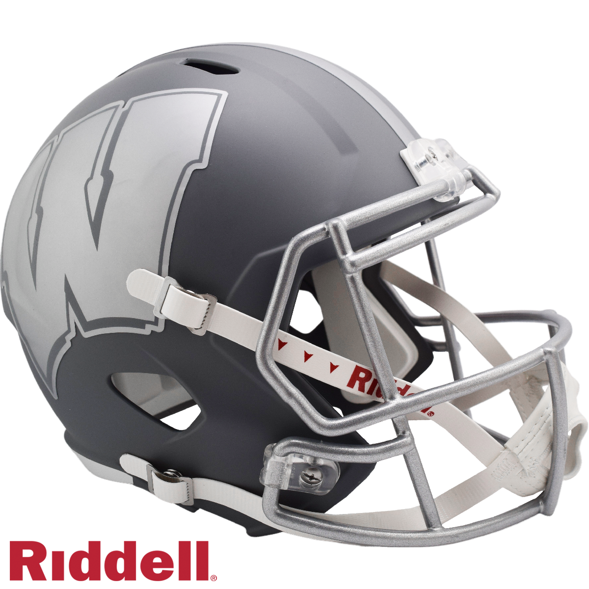 Wisconsin Slate F/S Replica Football Helmet