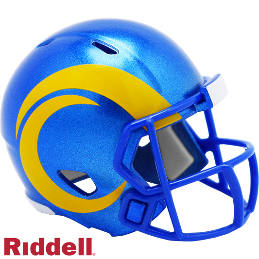 Las Angelas Rams-Speed Pocket Pro Football Helmet