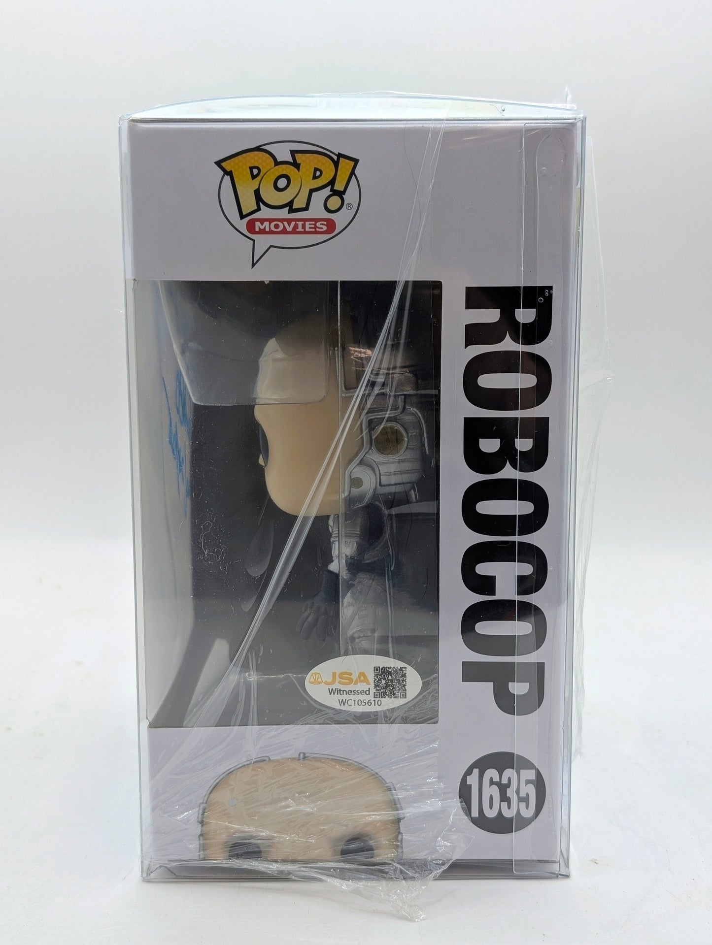 Peter Weller Signed "Robocop" #1635 Funko Pop - JSA