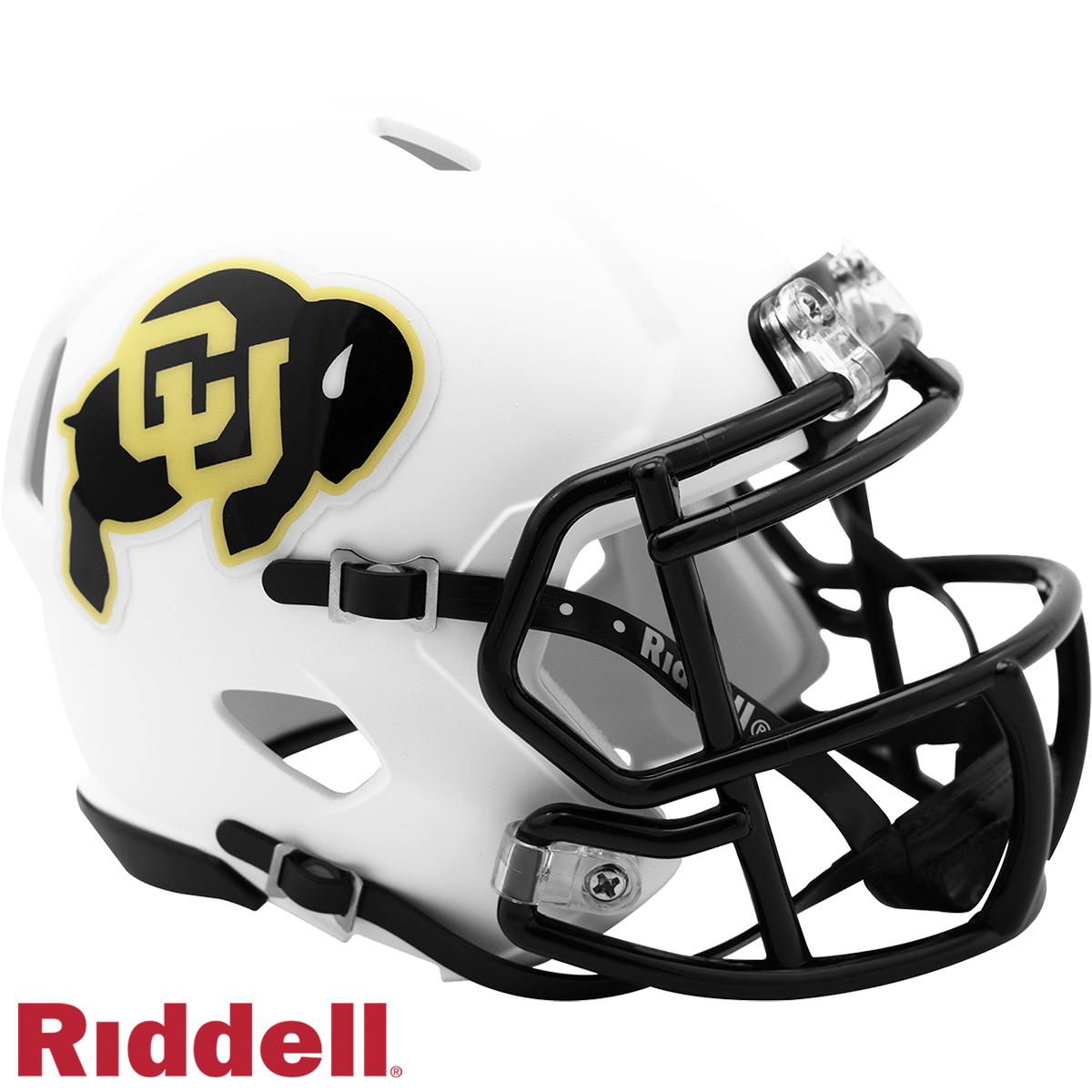 Colorado Buffaloes White Mini Football Helmet #8053220