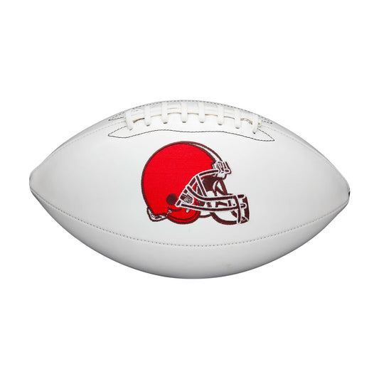 Cleveland Browns Embroidered Logo Autograph Edition Football