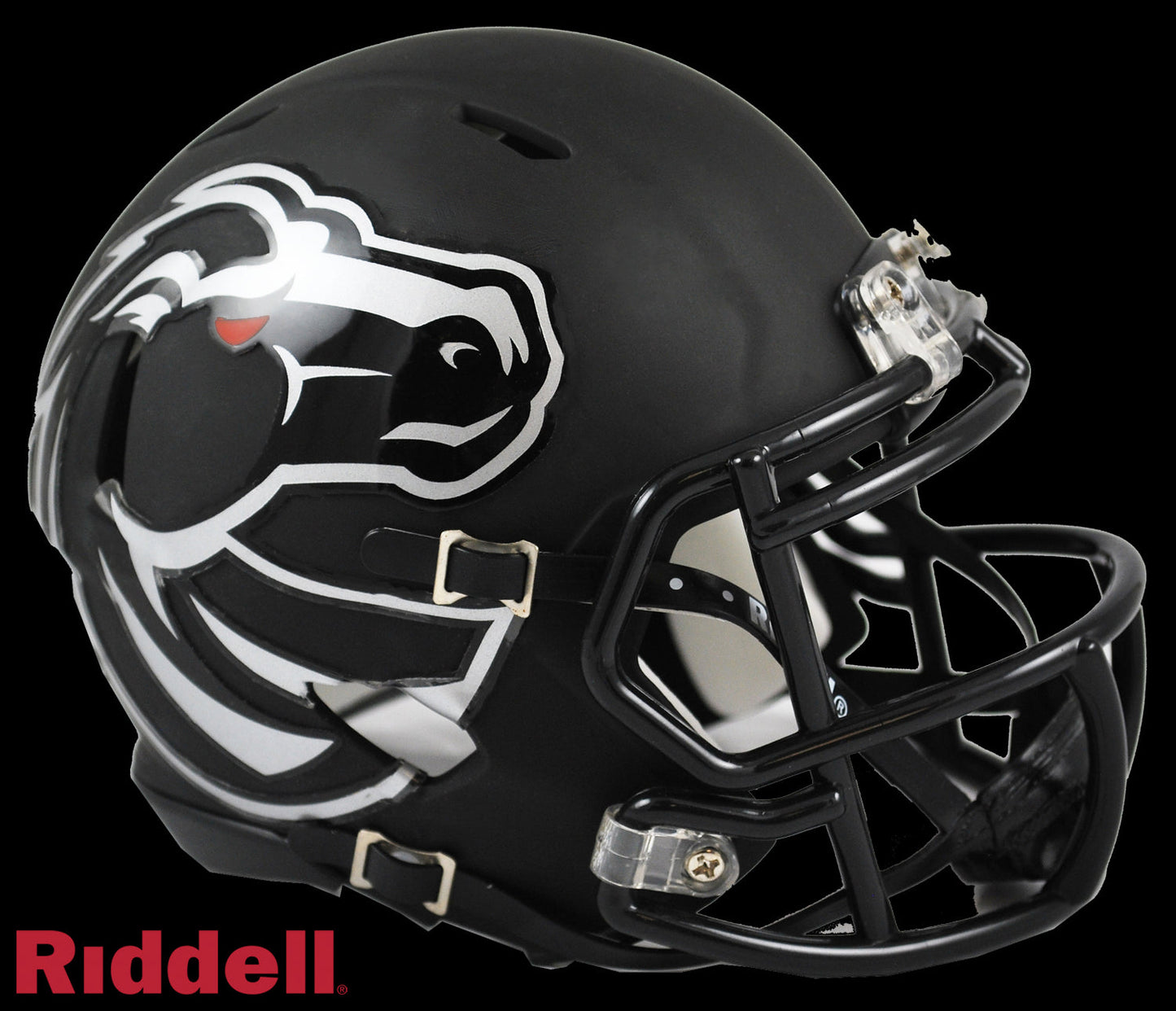 BOISE STATE (Matte Black) Speed Mini Helmet