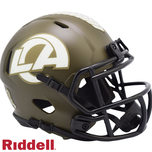 Los Angeles Rams STS22 Speed Mini Football Helmet