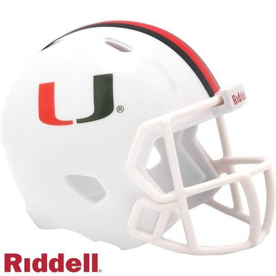 Miami Hurricanes Speed Pocket Pro Helmet #8047882