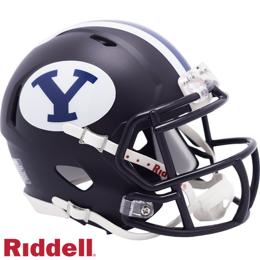 BYU Cougars Navy Mini Football Helmet