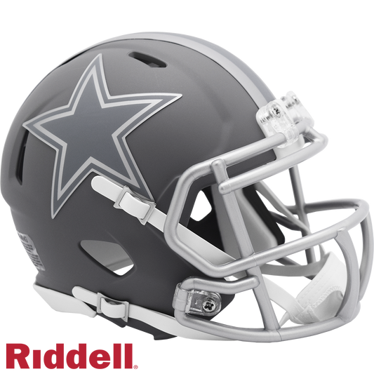 Dallas Cowboys Slate Speed Mini Football Helmet