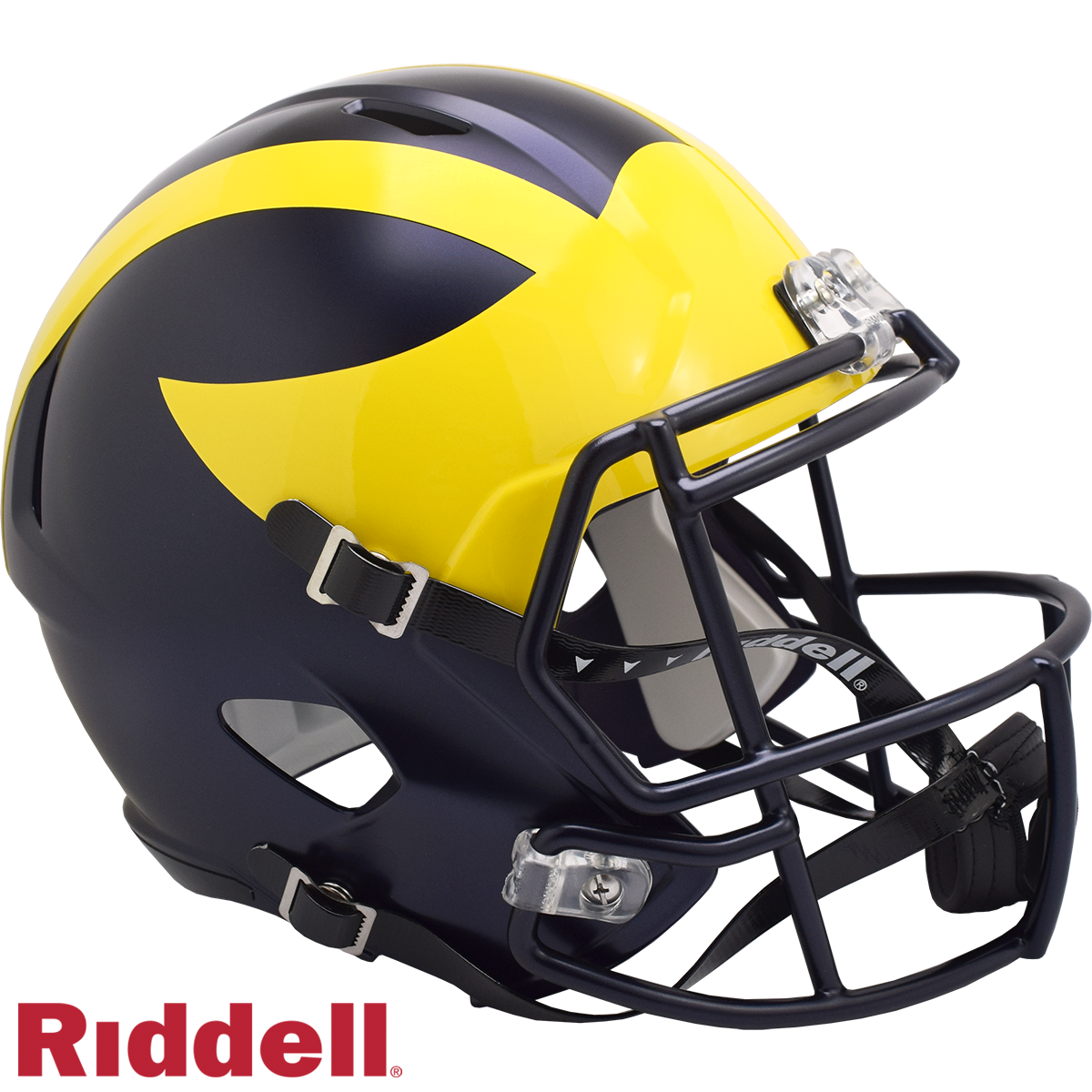 Michigan Wolverines Primary Speed F/S Replica Football Helmet
