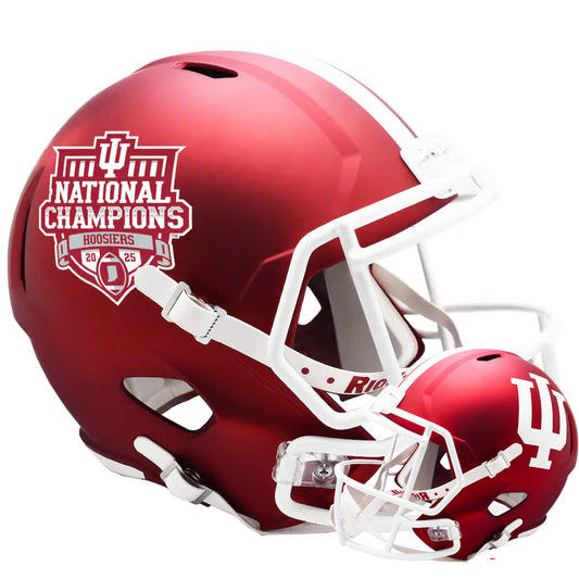 Indiana 2025 CFB National Champions Mini Football Helmet