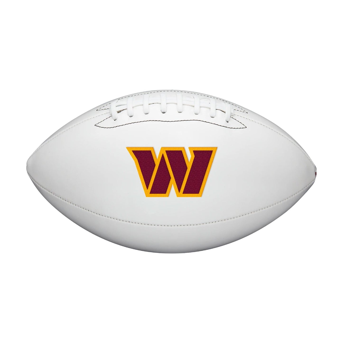 Washington Commanders Wilson Embroidered Logo Autograph Edition Football