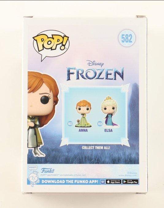 Kristen Bell Signed "Frozen II" #582 Anna Funko Pop - ACOA