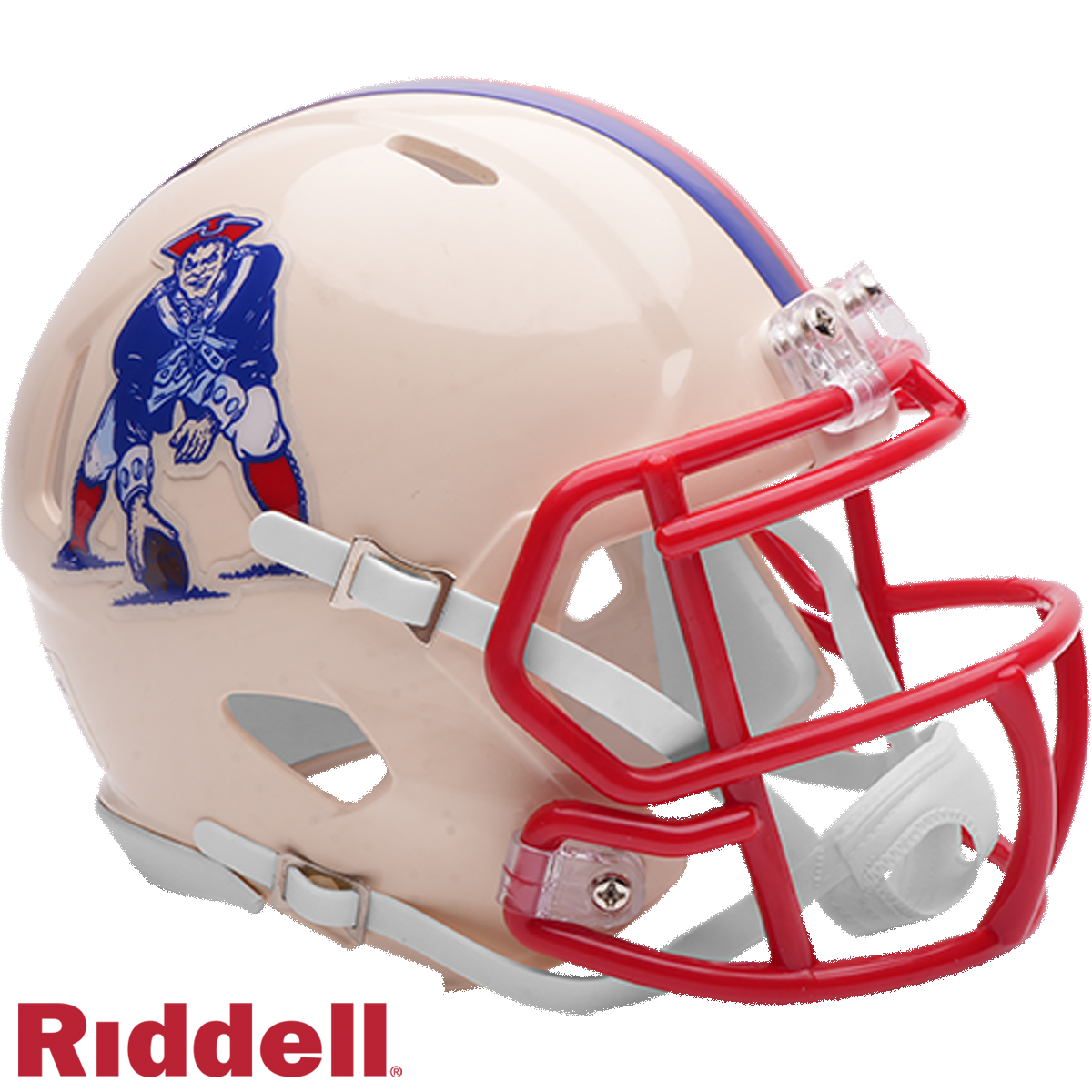 New England Patriots Retro Speed Mini Football Helmet